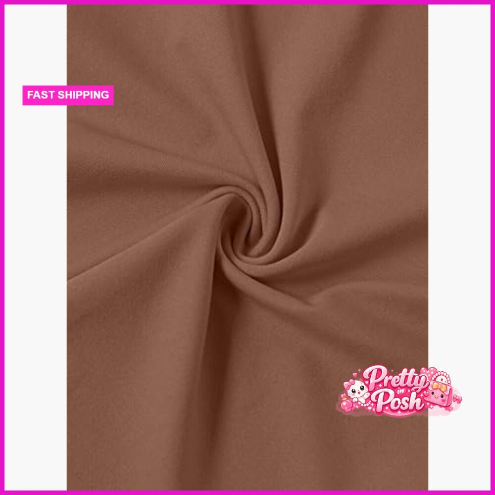 Polyester Elastane Blend Crop Top Turtle Neck Sle… - image 6